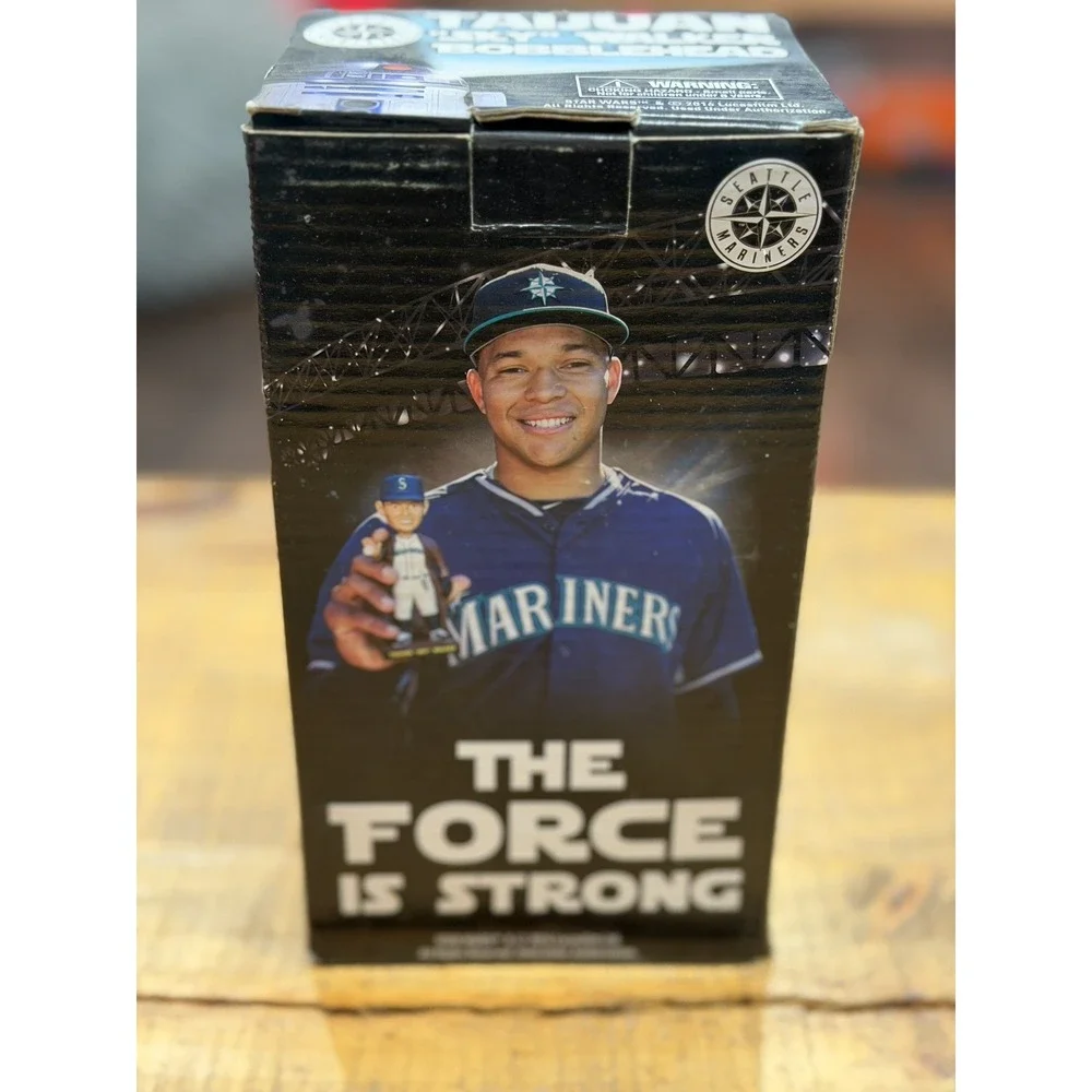 NIB Seattle Mariners Taijuan 'Sky' Walker Star Wars night SGA limited Bobblehead